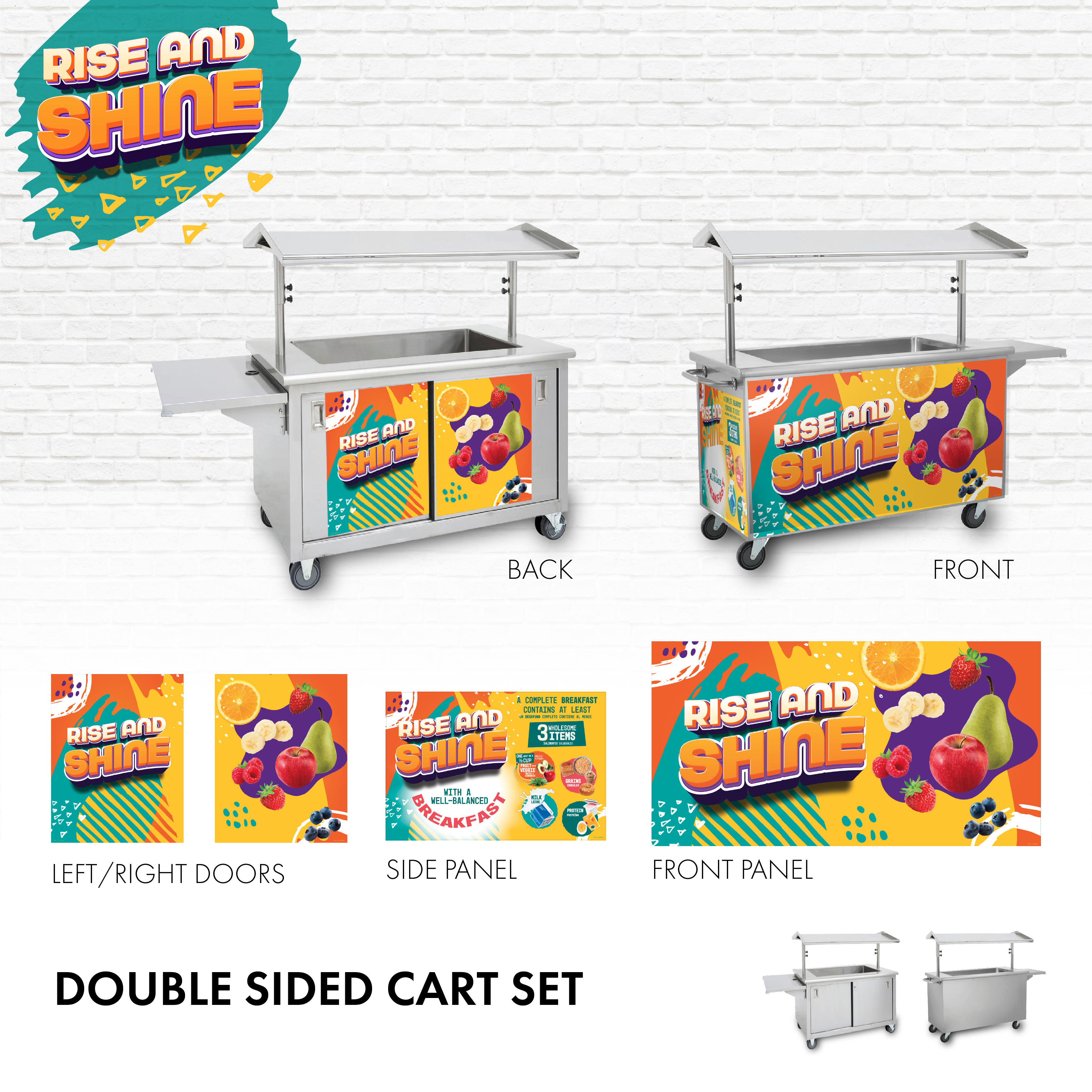 Double Sided Cart Set